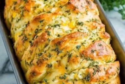 Thumbnail for Cheesy Garlic & Herb Pull-Apart Bread
