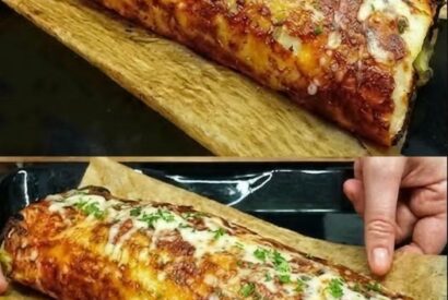 Thumbnail for CHEESY BEEF AND POTATO STUFFED ROLL