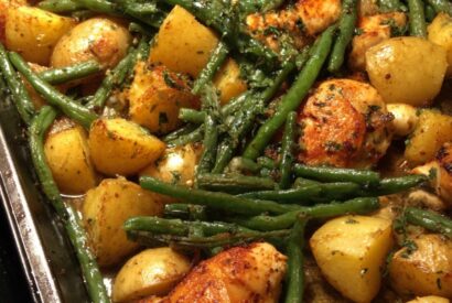 Thumbnail for One Pan Chicken Green Beans and Potatoes