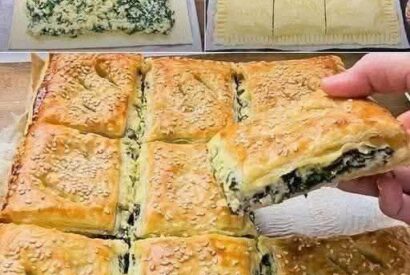 Thumbnail for Spinach and Cheese Puff Pastry Squares
