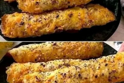 Thumbnail for Cheesy Garlic Breadsticks Recipe