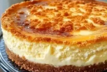 Thumbnail for Classic Creamy Baked Cheesecake Recipe