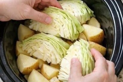 Thumbnail for Slow Cooker Cabbage and Potatoes