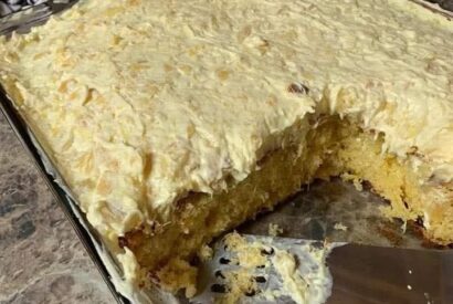 Thumbnail for Mandarin Orange Cake with Pineapple Coconut Frosting
