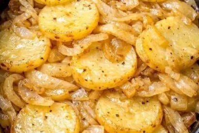 Thumbnail for Slow Cooker Potato and Onion Bake