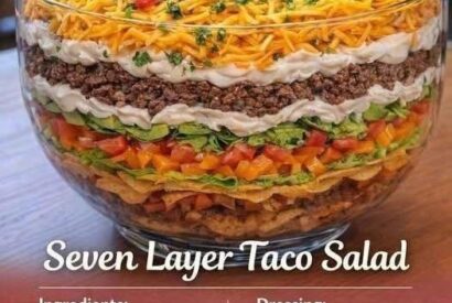 Thumbnail for Seven Layer Taco Salad