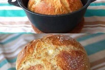 Thumbnail for 4 Ingredients only ! Everyone can make this homemade bread!