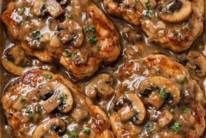 Thumbnail for Bacon Mushroom Pork Chops