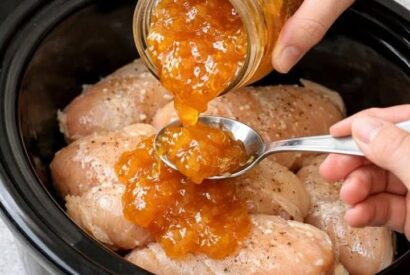 Thumbnail for Slow Cooker 3-Ingredient Amish Apricot Chicken